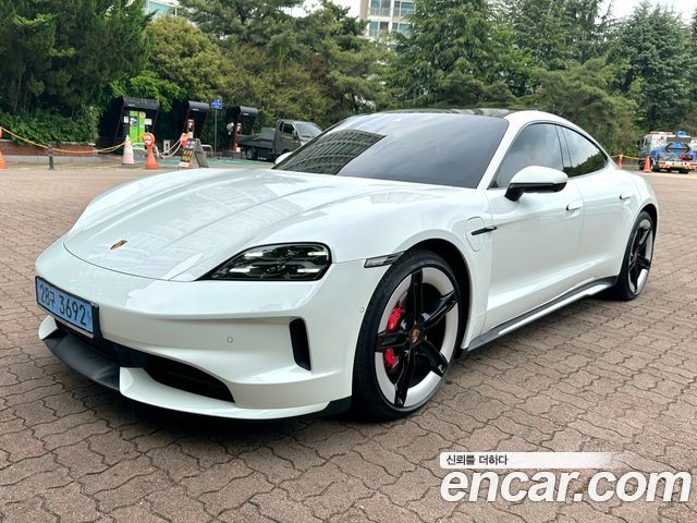 Porsche Taycan из Кореи Encar
