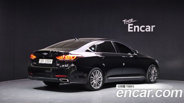 Hyundai Genesis из Кореи Encar