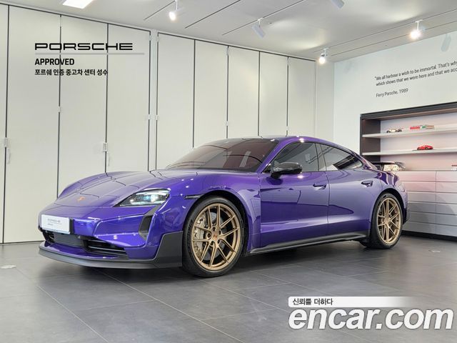 Porsche Taycan из Кореи Encar