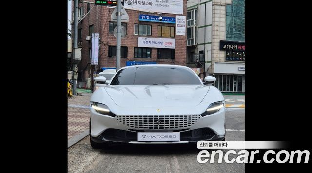 Ferrari Roma из Кореи Encar