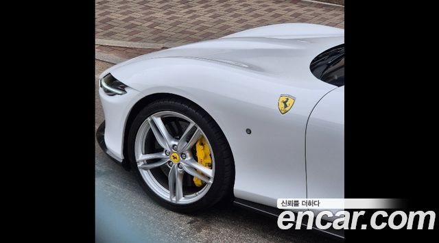Ferrari Roma из Кореи Encar