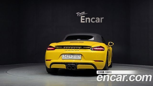 Porsche 718 из Кореи Encar