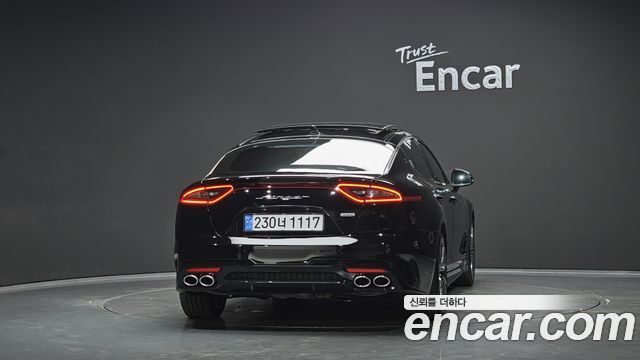 Kia Stinger из Кореи Encar
