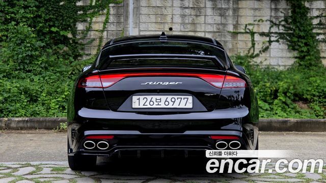 Kia Stinger из Кореи Encar