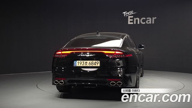 Kia Stinger из Кореи Encar
