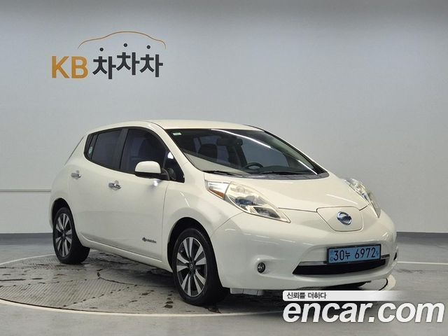 Nissan Leaf из Кореи Encar