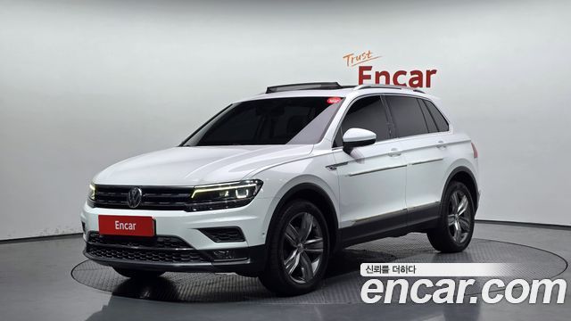Volkswagen Tiguan из Кореи Encar