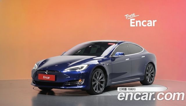 Tesla Model S из Кореи Encar