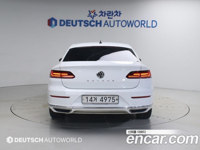 Volkswagen Arteon из Кореи Encar