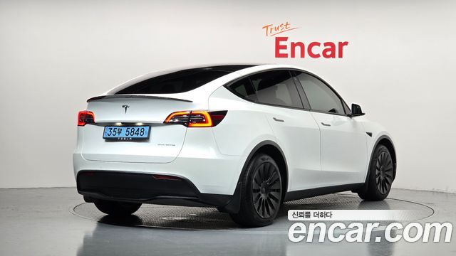 Tesla Model Y из Кореи Encar