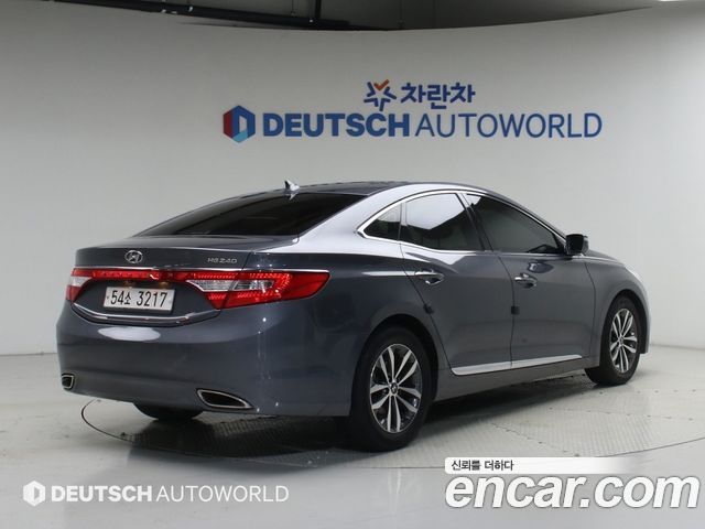 Hyundai Grandeur из Кореи Encar