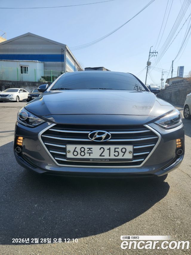 Hyundai AVANTE из Кореи Encar