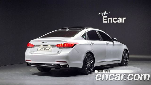 Hyundai Genesis из Кореи Encar