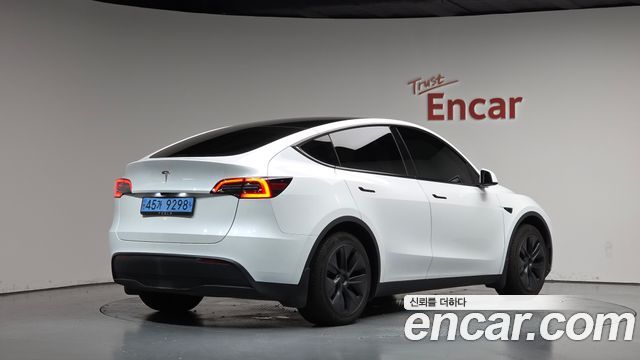 Tesla Model Y из Кореи Encar
