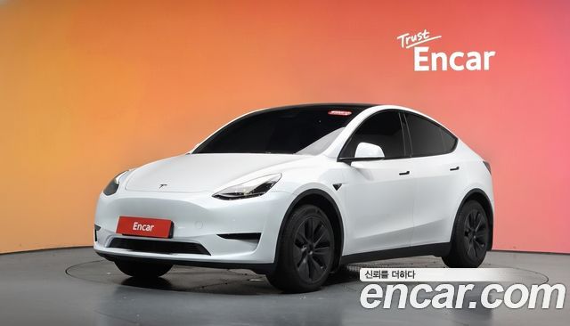 Tesla Model Y из Кореи Encar