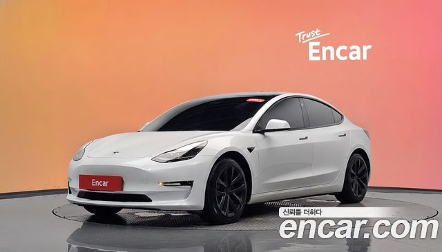 Tesla Model 3 из Кореи Encar