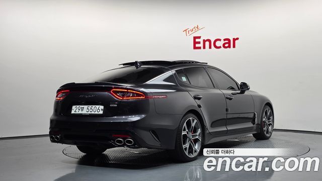 Kia Stinger из Кореи Encar