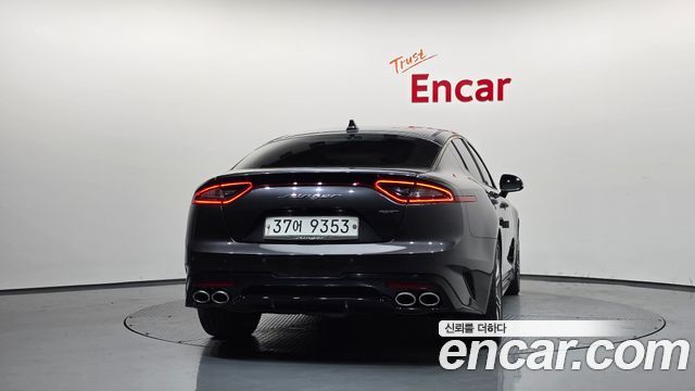 Kia Stinger из Кореи Encar
