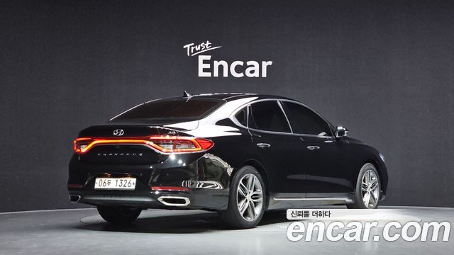 Hyundai Grandeur из Кореи Encar