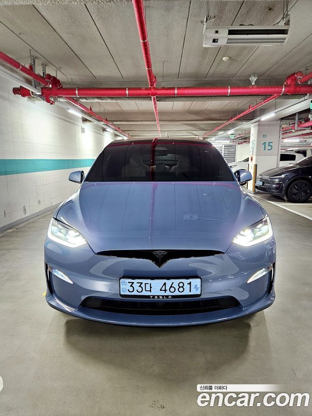 Tesla Model X из Кореи Encar