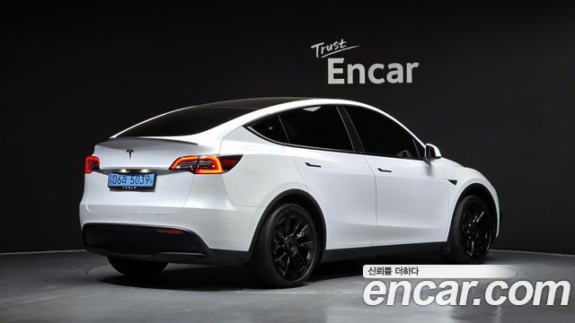 Tesla Model Y из Кореи Encar