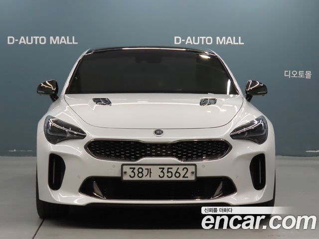 Kia Stinger из Кореи Encar