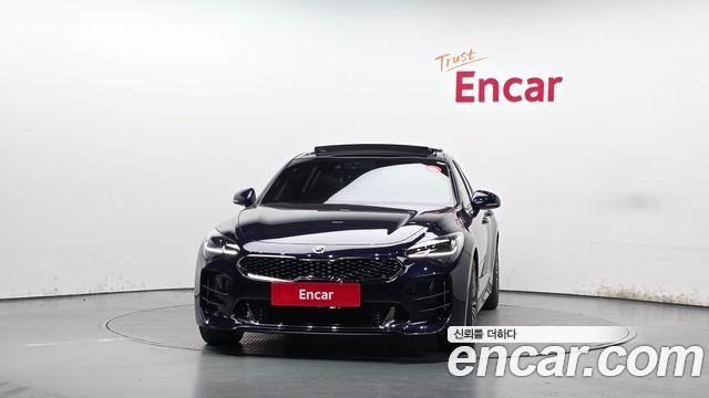 Kia Stinger из Кореи Encar