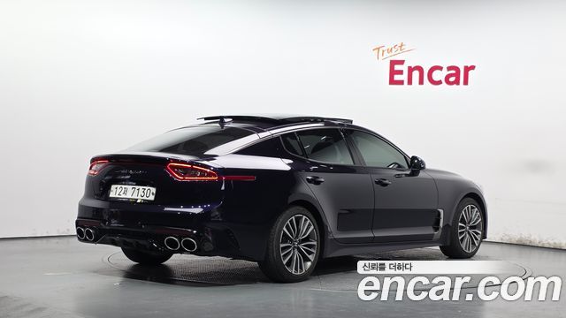 Kia Stinger из Кореи Encar