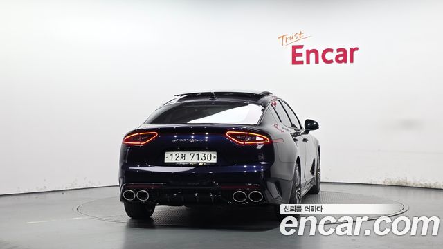 Kia Stinger из Кореи Encar