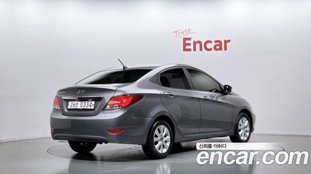 Hyundai Accent из Кореи Encar