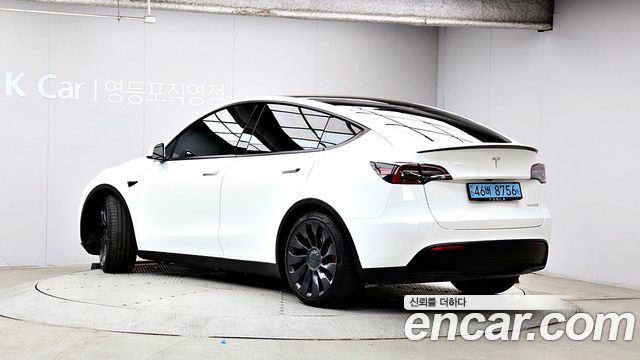 Tesla Model Y из Кореи Encar