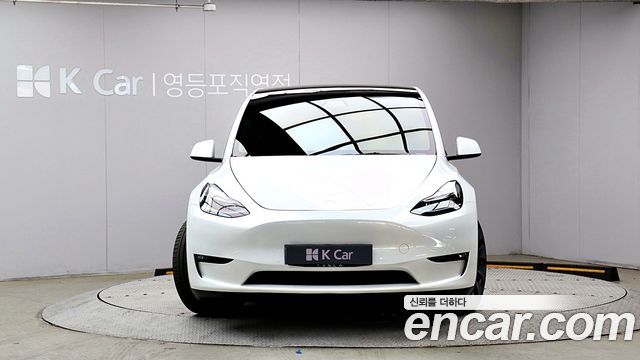 Tesla Model Y из Кореи Encar