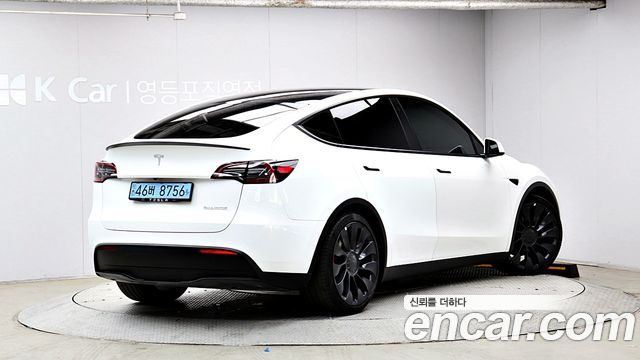 Tesla Model Y из Кореи Encar