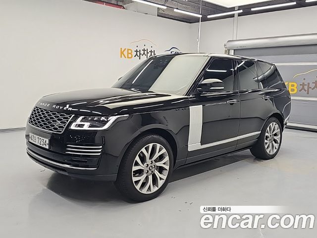 Land Rover Range Rover из Кореи Encar