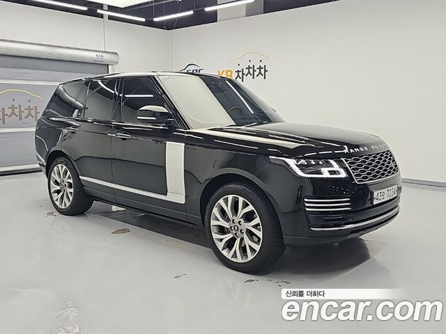 Land Rover Range Rover из Кореи Encar