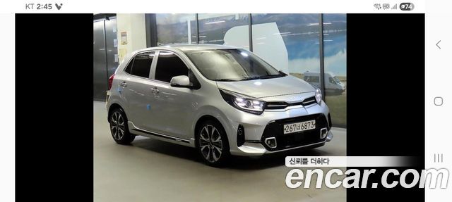 Kia morning из Кореи Encar