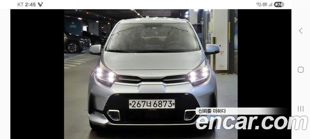Kia morning из Кореи Encar