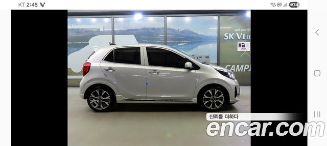 Kia morning из Кореи Encar