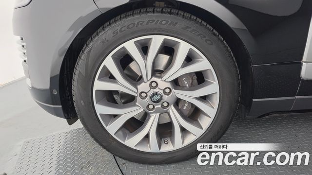 Land Rover Range Rover из Кореи Encar