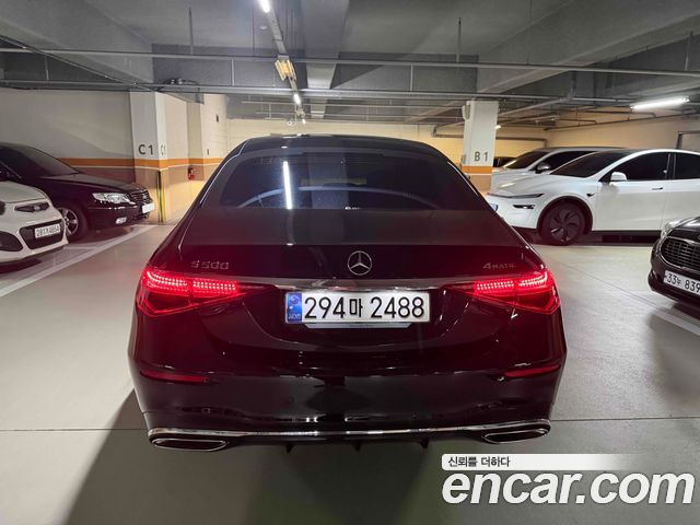 Mercedes-Benz S-Class S500L 4MATIC — пробег 9 069 км