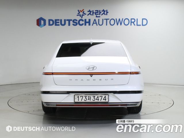 Hyundai Grandeur из Кореи Encar