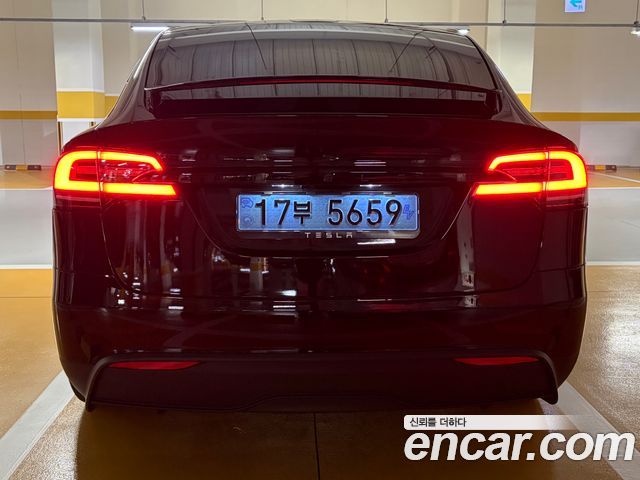Tesla Model X из Кореи Encar