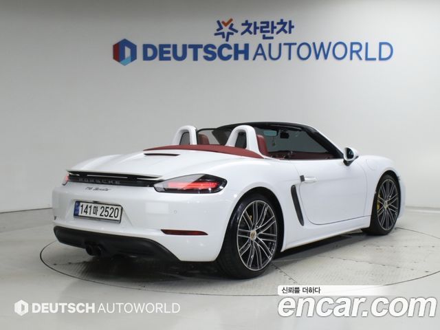 Porsche 718 из Кореи Encar