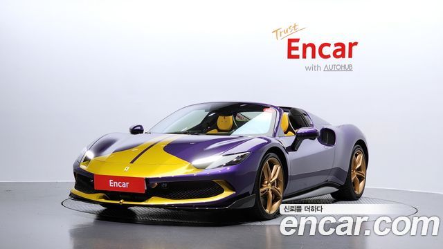 Ferrari 296 из Кореи Encar