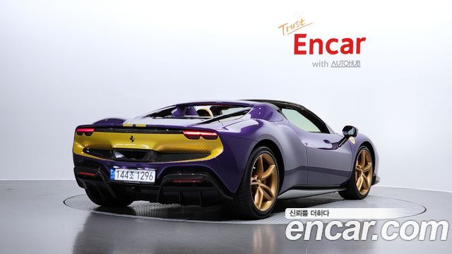 Ferrari 296 из Кореи Encar