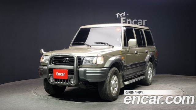 Hyundai Galloper из Кореи Encar