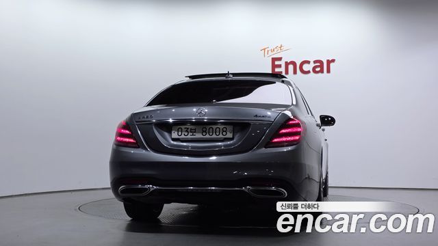 Mercedes-Benz S-Class S450L 4MATIC — пробег 84 495 км — фото 4 из 5