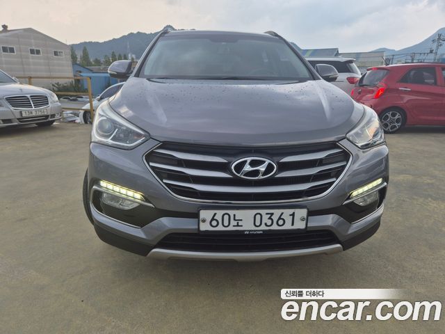Hyundai Santafe из Кореи Encar