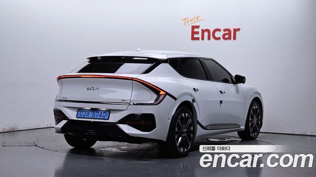 Kia EV6 из Кореи Encar