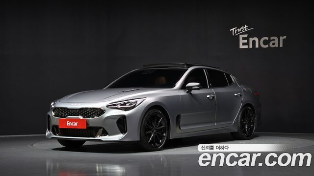 Kia Stinger из Кореи Encar